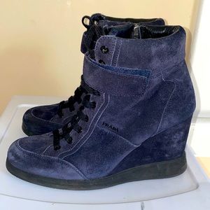 Prada wedges